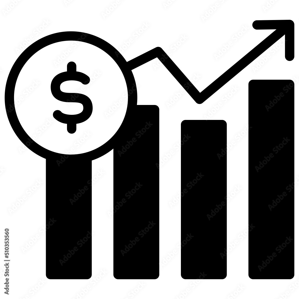 cash flow glyph icon cash flow glyph icon