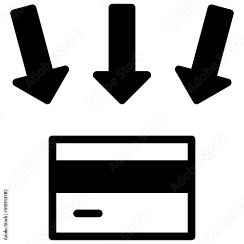 income glyph icon