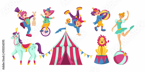 Circus show Fototapeta