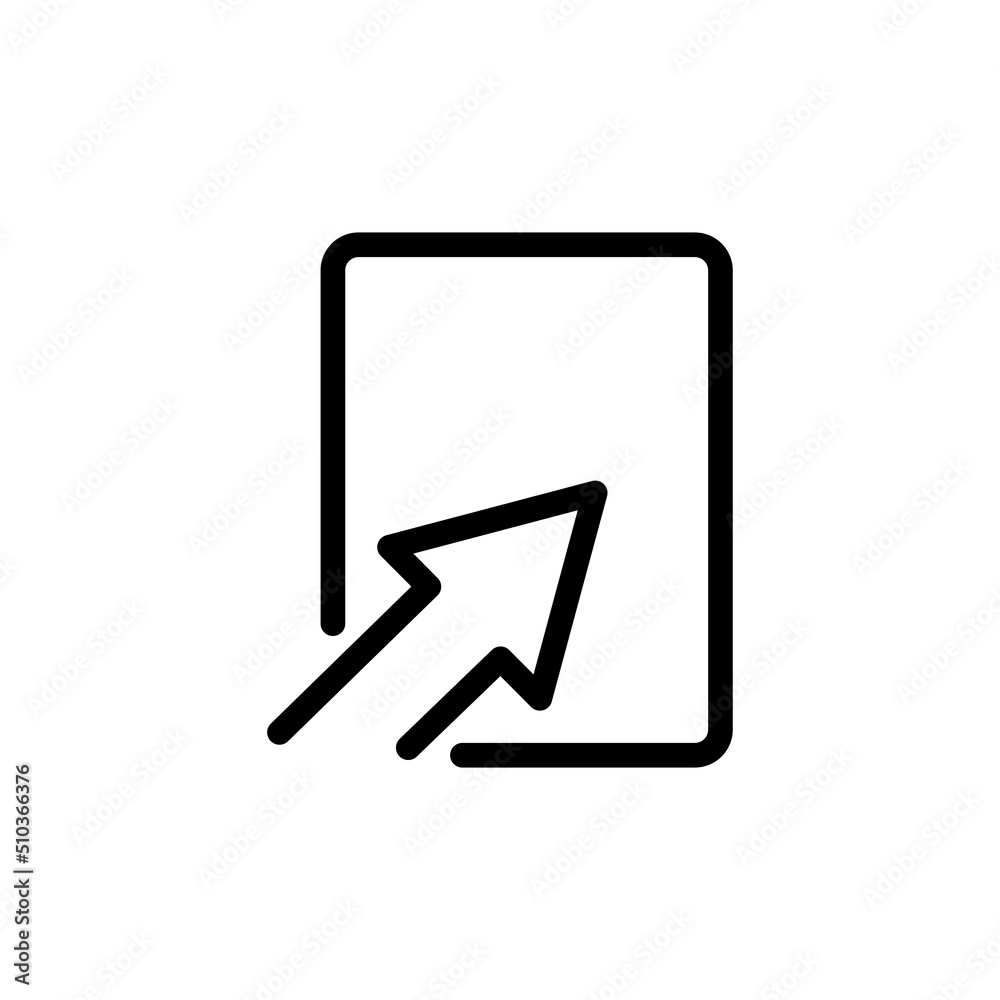 up arrow icon vector with rectangle. suitable for cursor icon, ui-ux, web, website, start up, pixel perfect. line icon style. Simple design illustration editable up arrow icon vector with rectangle. suitable for cursor icon, ui-ux, web, website, start up, pixel perfect. line icon style. Simple design illustration editable