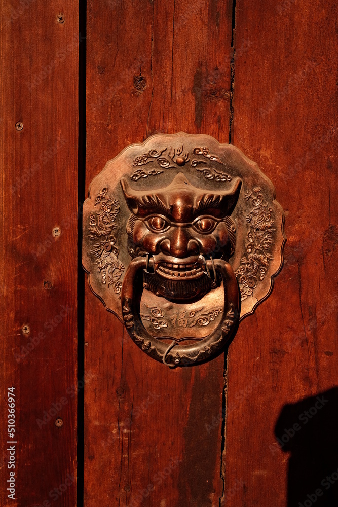 Chinese door knocker