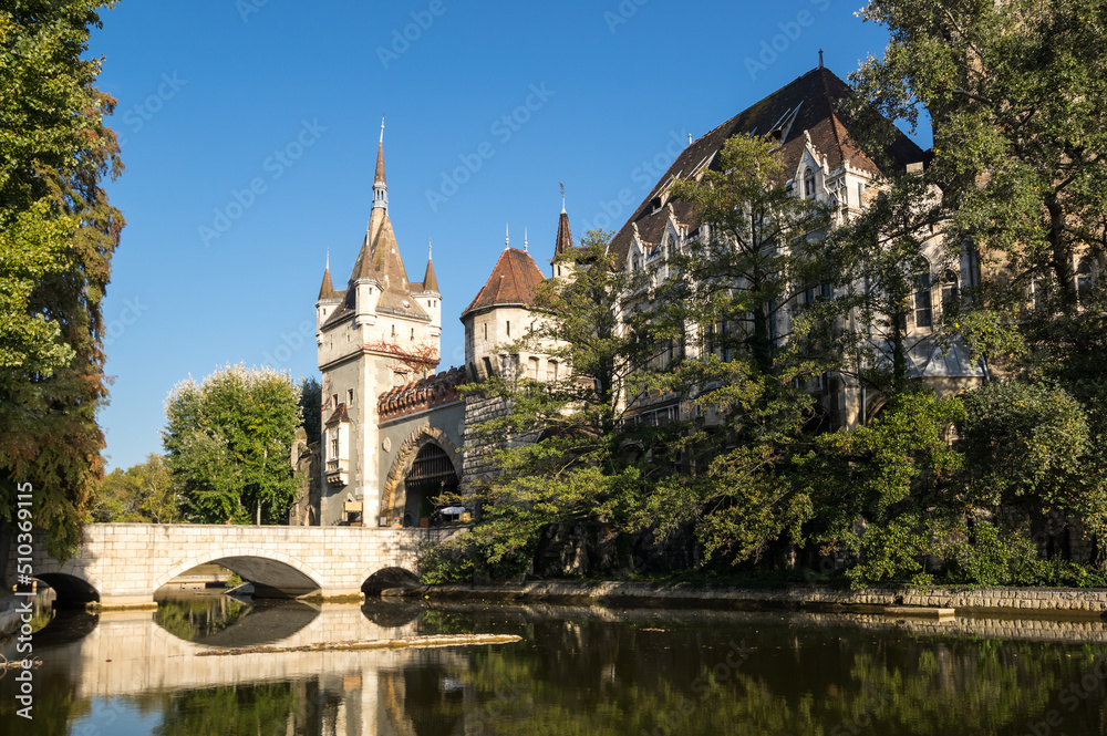 Vajdahunyad Castle in Budapest, Hungary Vajdahunyad Castle in Budapest, Hungary