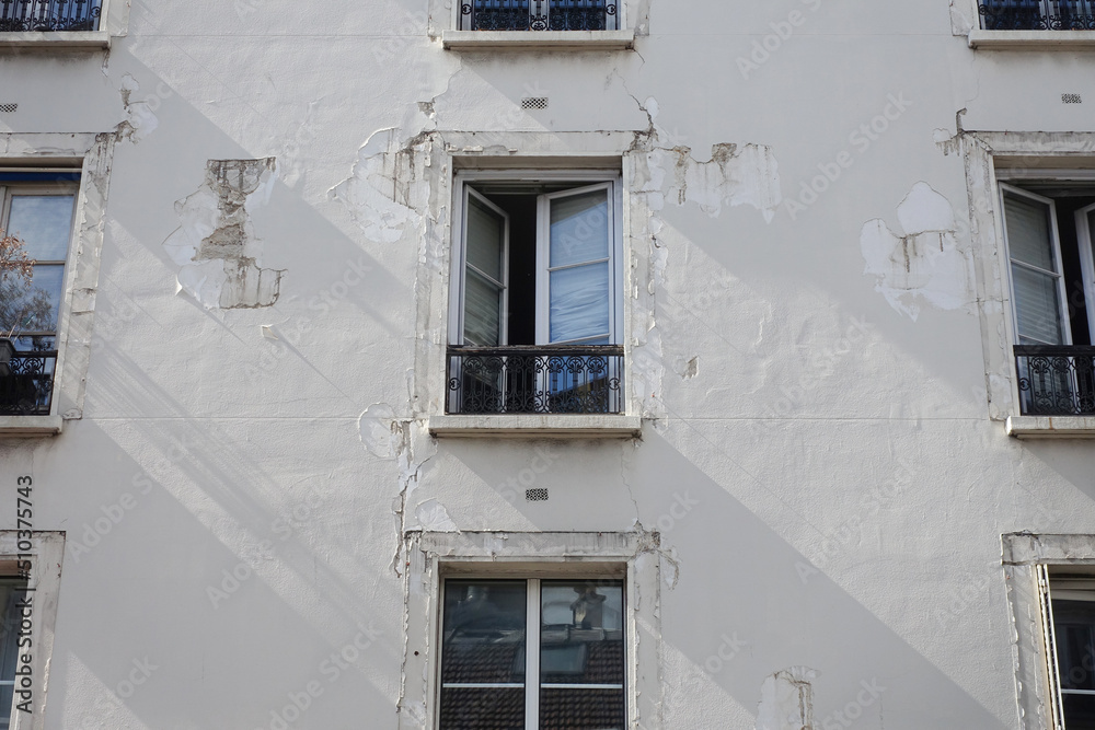 Façade d'immeuble à ravaler