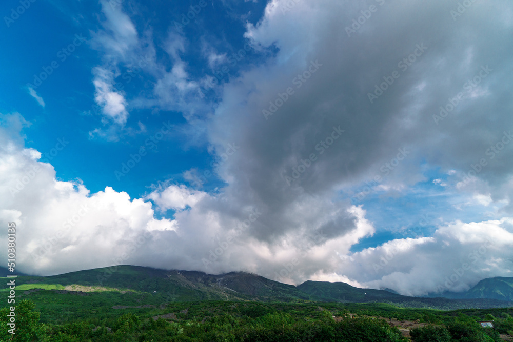 山と雲 山と雲