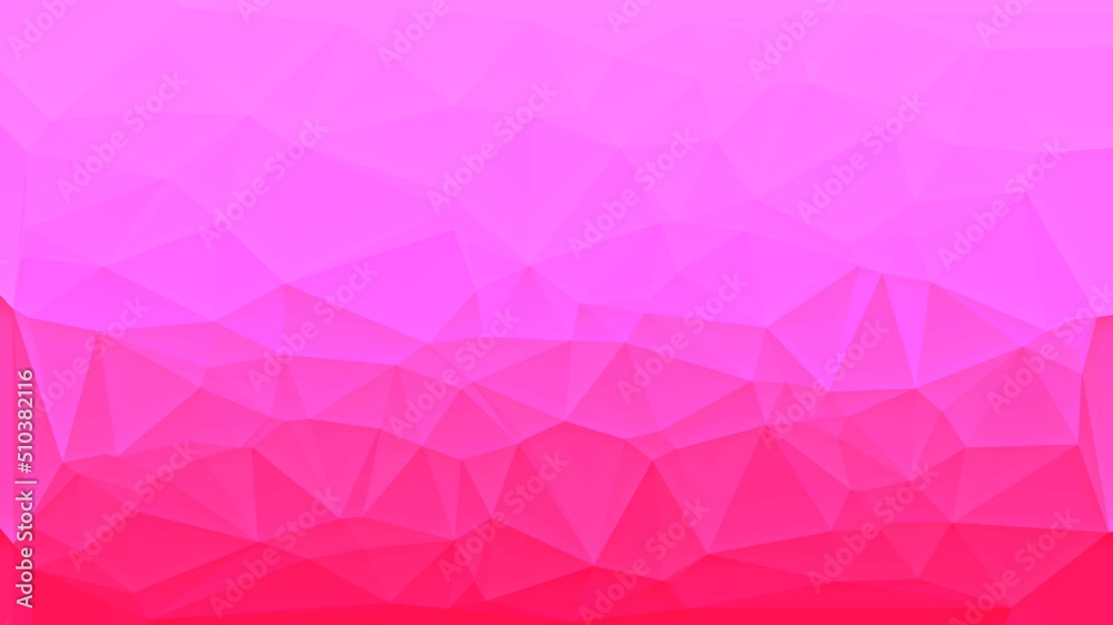 Obraz premium pink gradient three dimensional background with triangle shape Graphic abstract textures for illustration.