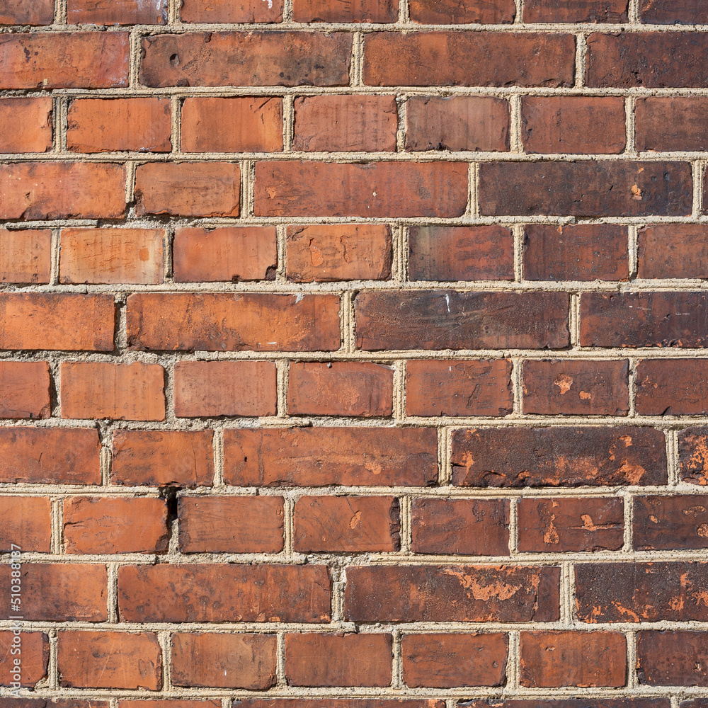 Obraz premium Background of old brick wall pattern texture