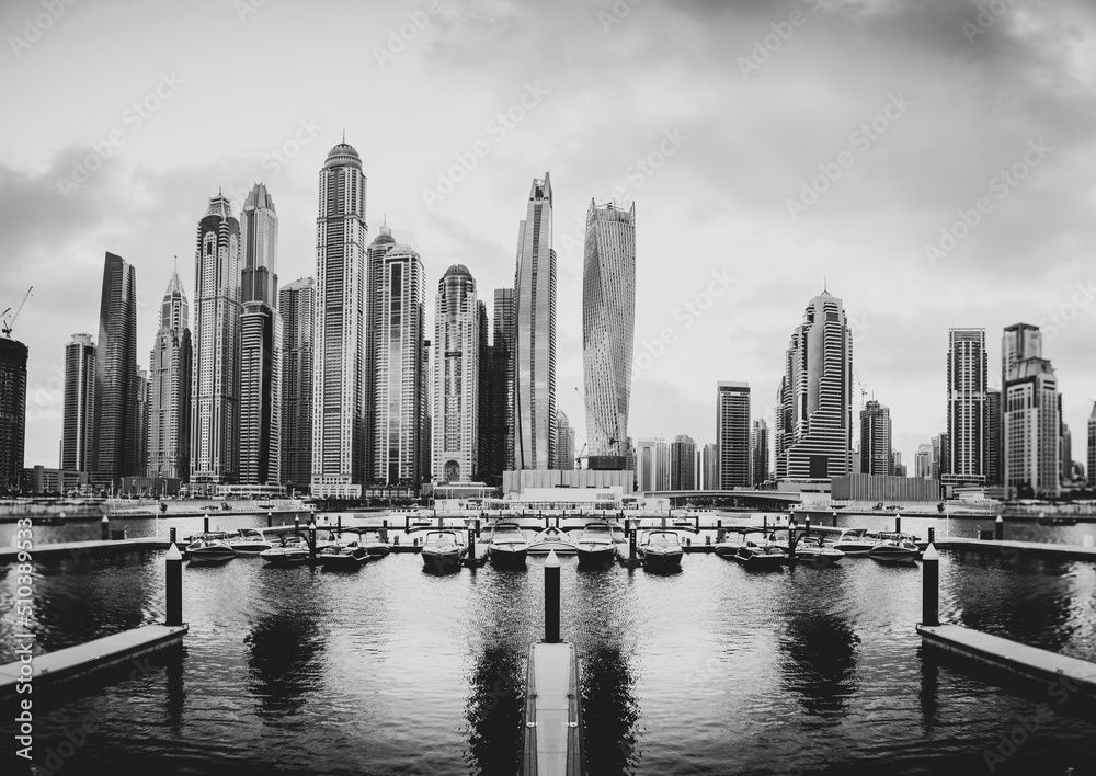 Obraz premium city skyline