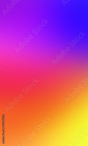 Blurred light colorful gradient and vertical picture	
