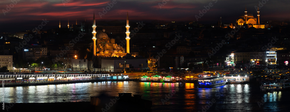 The Istanbul at night The Istanbul at night