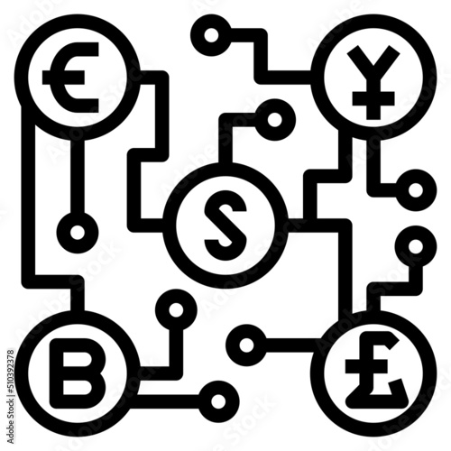 Financial Technology Icon