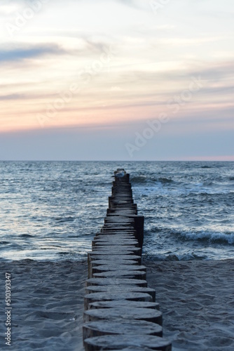 Ostsee - Polen - M  ven - Wasser - Strand