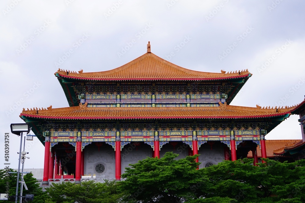 Fototapeta premium Photos of Chinese temples in Asia