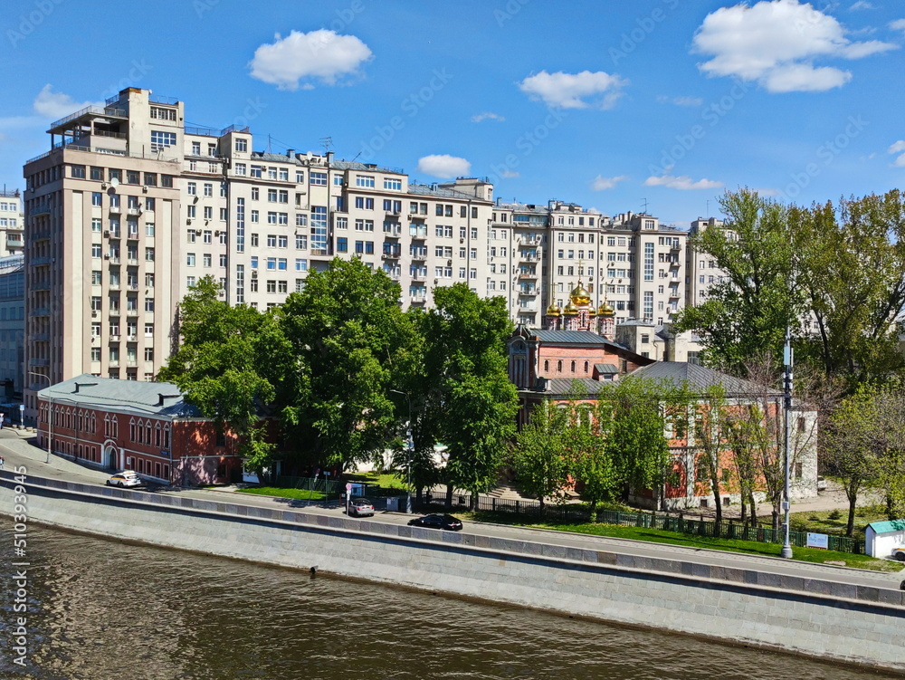 Bersenevskaya embankment in Moscow