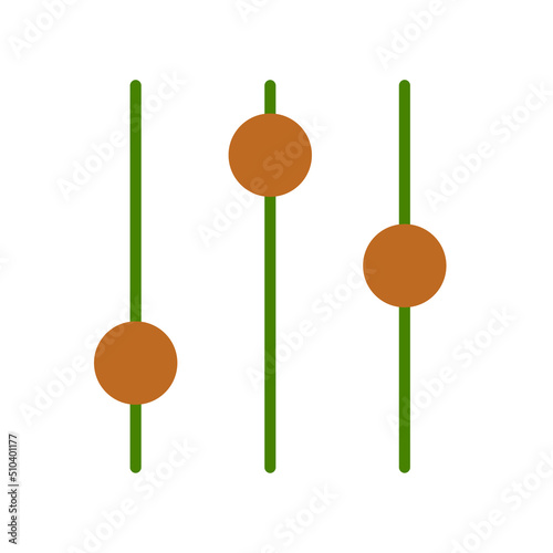 set of vegetables