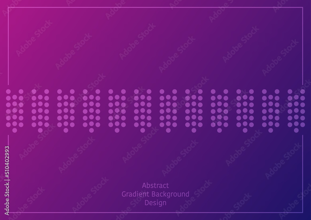 Abstract gradient background design, gradient of pink and purple color, with bar of dots line in the middle Abstract gradient background design, gradient of pink and purple color, with bar of dots line in the middle