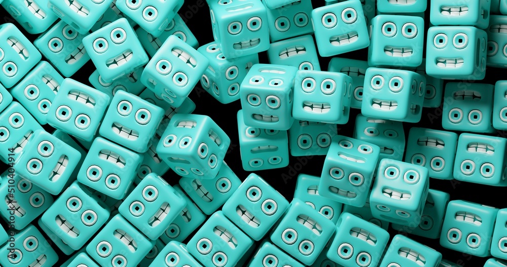 3d fun faces cubes made in 3d 3d fun faces cubes made in 3d