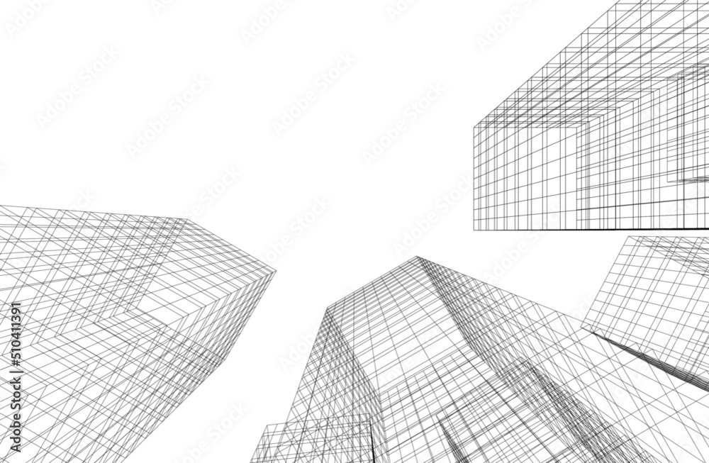 Fototapeta premium abstract architectural background