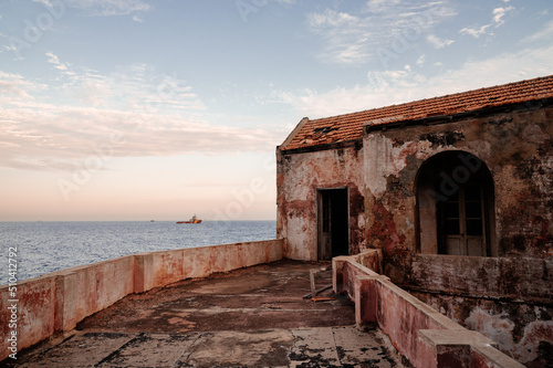 SENEGAL - Abandonned slave house in Gorée Island photo