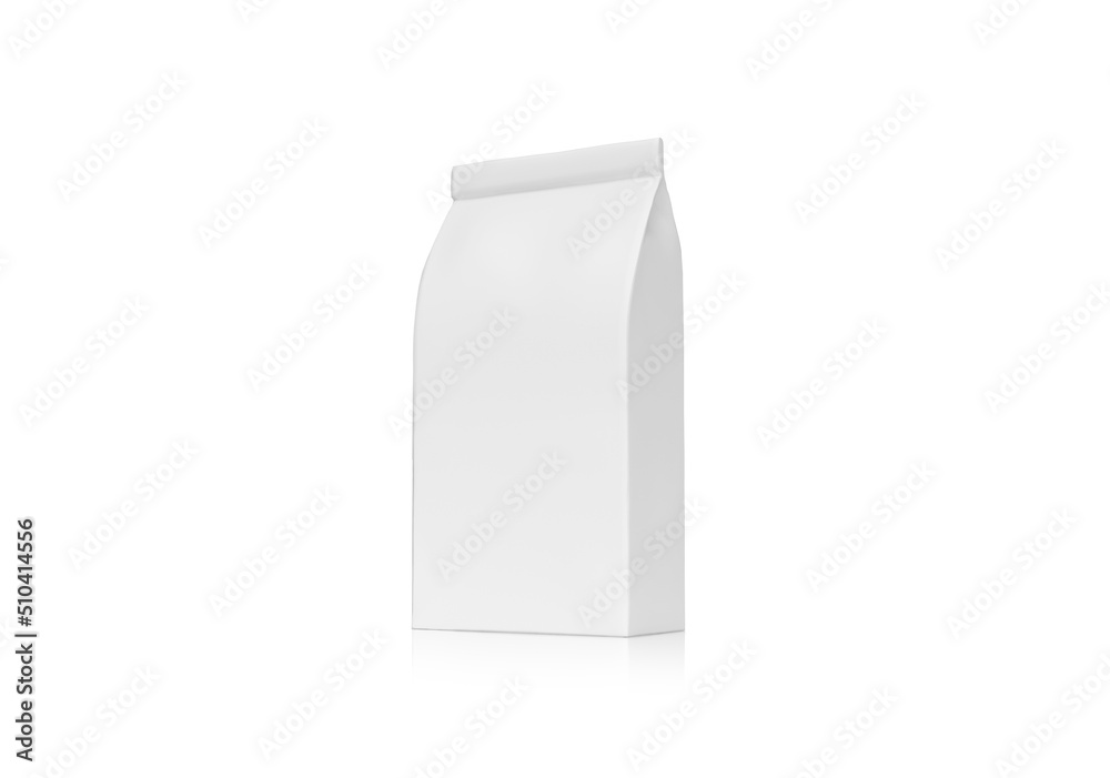 blank paper box for coffee or tea. 3d illustration blank paper box for coffee or tea. 3d illustration