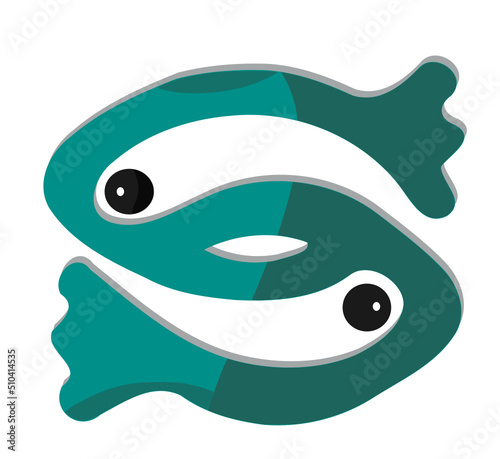 Poissons entremêles