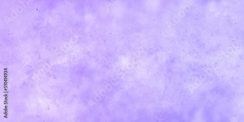 Abstract design with  light purple gradient water color stained paper texture background .  Paper textured retro purple abstract watercolor illustration for aquarelle card design, vintage template .