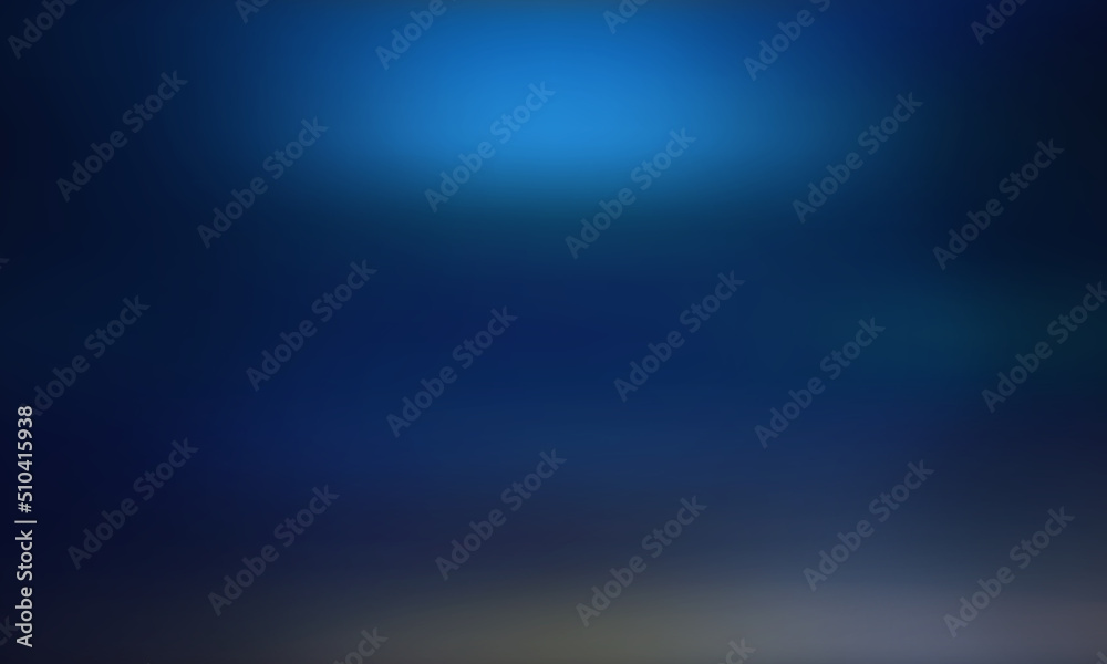 Obraz premium Underwater blue light blur background