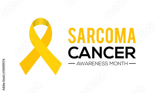 Sarcoma cancer awareness month is observed every year in July,, Bladder Cancer, Bone Cancer, background. Vector illustration. photo