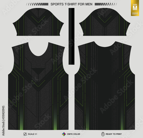 Ready to print sports t-shirt