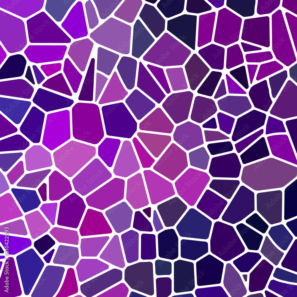 custom made wallpaper toronto digitalabstract vector stained-glass mosaic background - purple and violet