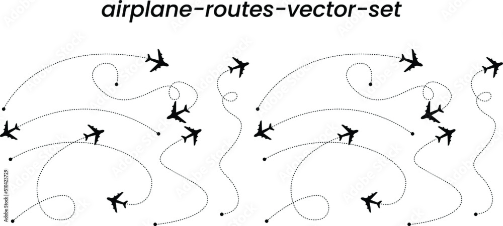 Flying up airplane icons. Takeoff plane symbol. Vector illustration Flying up airplane icons. Takeoff plane symbol. Vector illustration