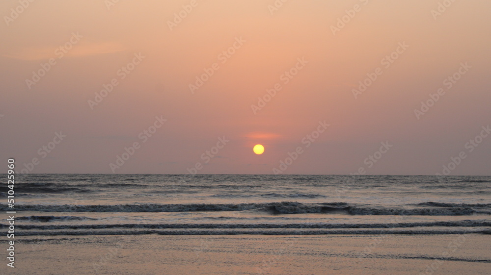sunset on the beach, beach life , beautiful sunset sunset on the beach, beach life , beautiful sunset