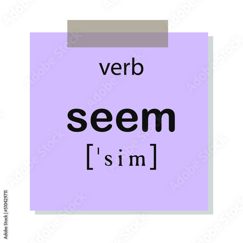 Learning a new language. English language. Flash cards for memorizing words