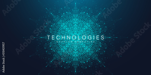 Blockchain transfer satellite future communications. Abstract technology cloud world. Global network fintech concept vector background. Digital blockchain communications.