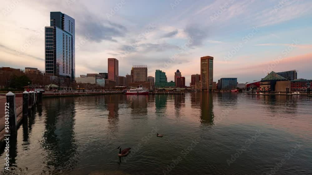 Baltimore bay timelapse Baltimore bay timelapse