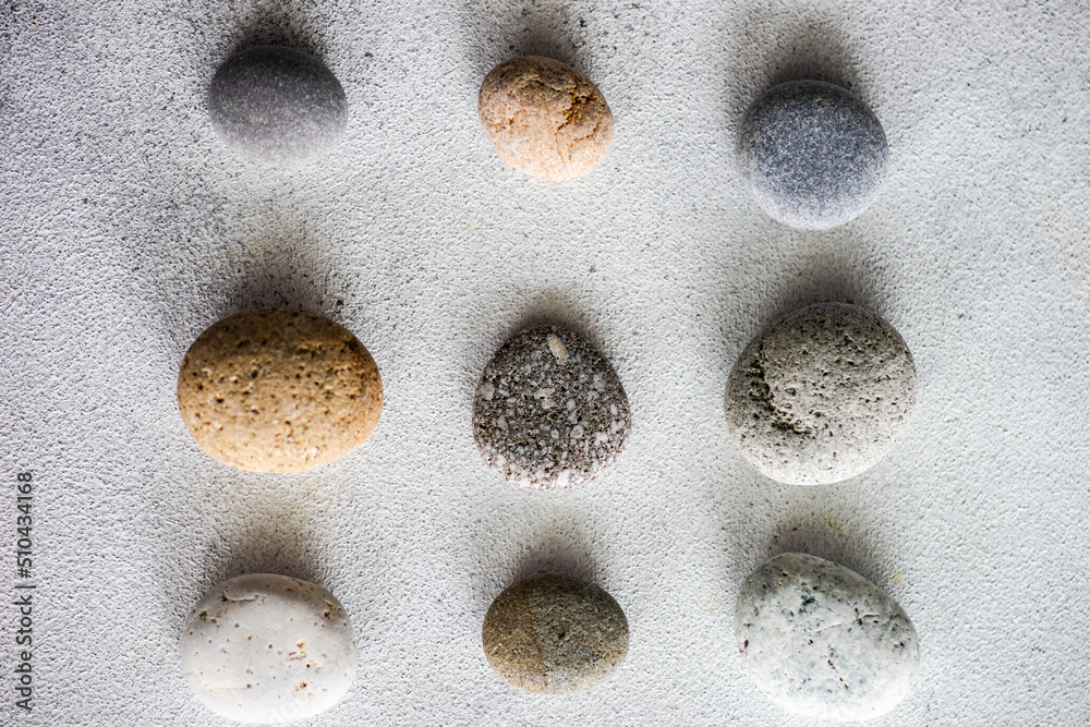 Sea stones as a summer background Sea stones as a summer background