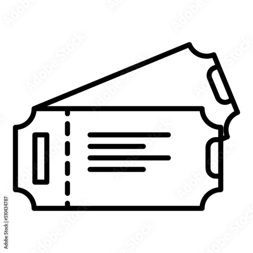 post office coupon icon on transparent background
