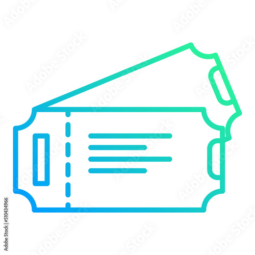 post office coupon icon on transparent background