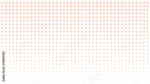 A light orange polka dots pattern