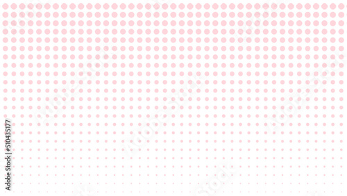 A pink polka dots pattern