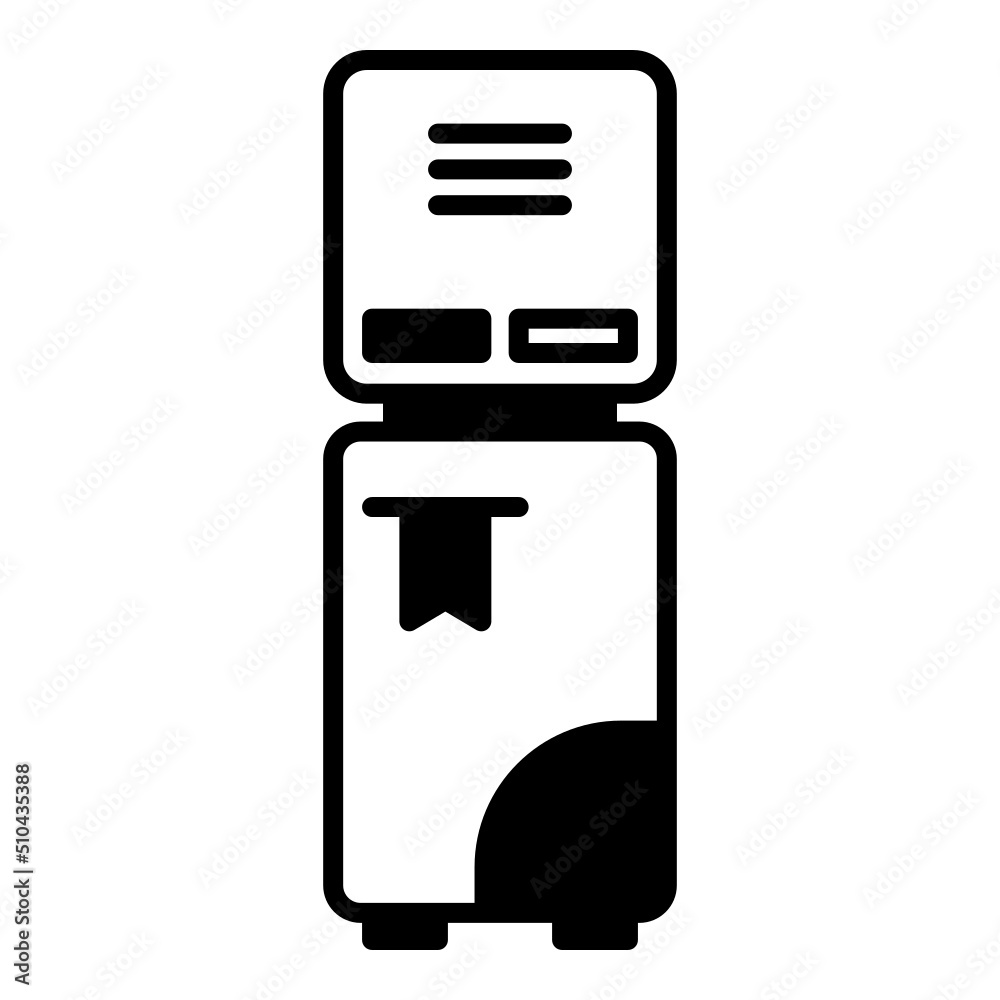 post office queue machine icon post office queue machine icon