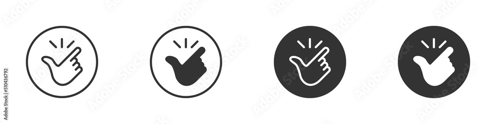 Easy icon, finger snapping sign. Vector illustration. Easy icon, finger snapping sign. Vector illustration.