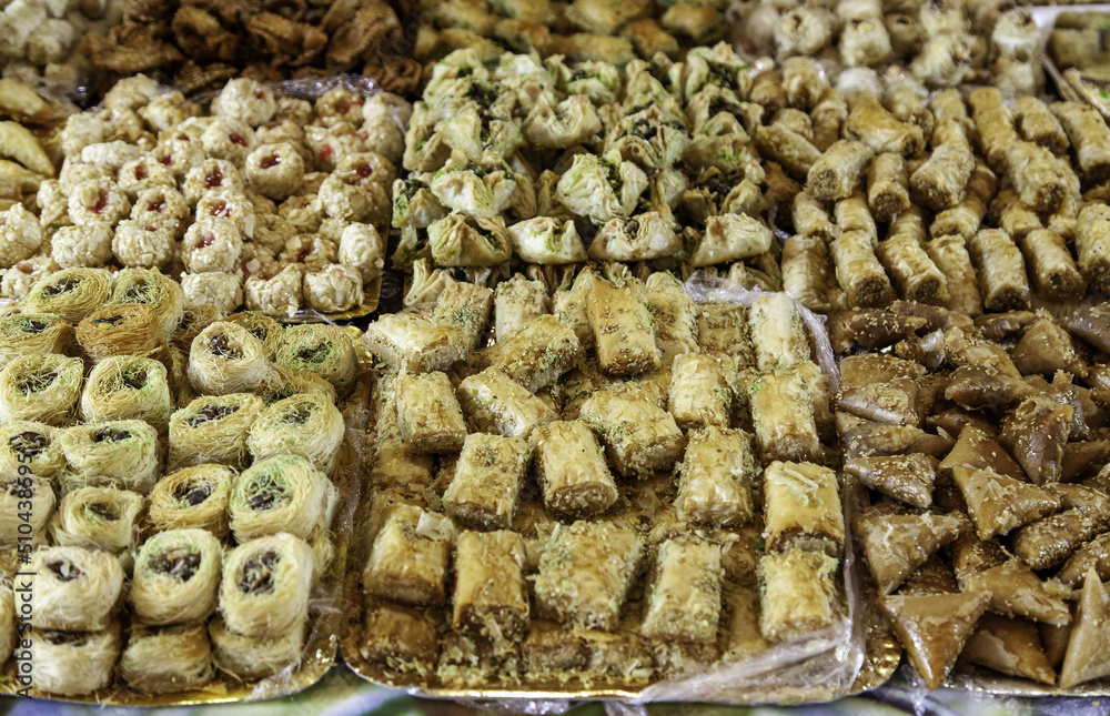 Artisan Moroccan cakes