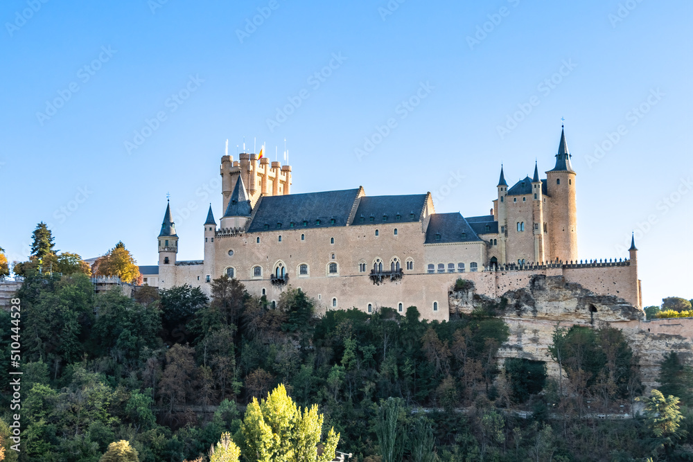 The Alcazar of Segovia in Castilla y Leon, Spain