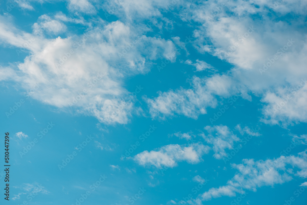 White clouds are soft and fluffy floating on blue sky for backgrounds concept, Selective focus. White clouds are soft and fluffy floating on blue sky for backgrounds concept, Selective focus.