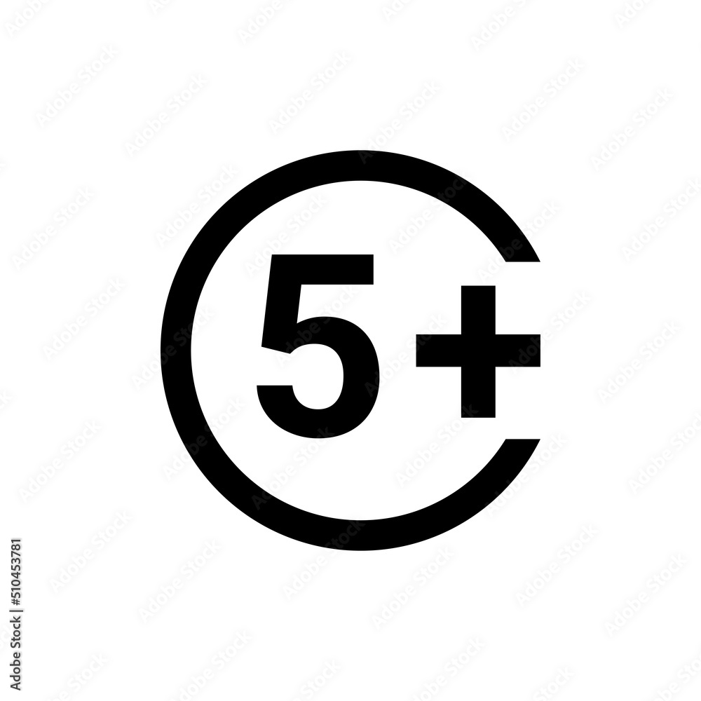 Age limit line color icon. Physiotherapy, acupuncture. Age limit line color icon. Physiotherapy, acupuncture.