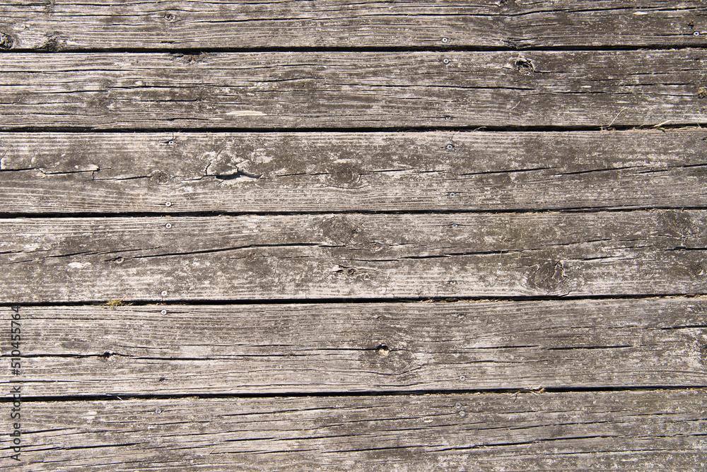 Fototapeta premium background from old gray wooden boards.