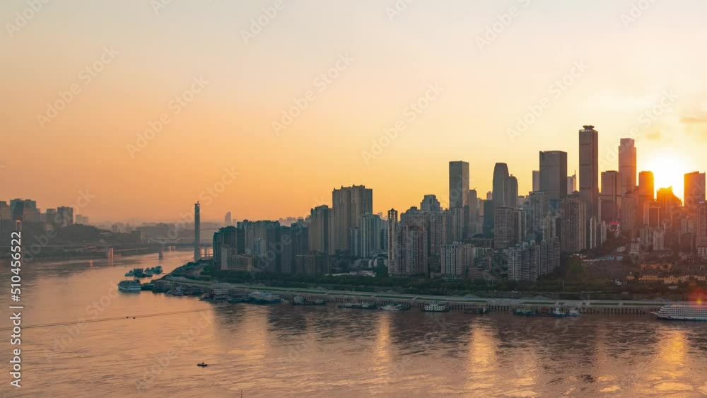 Chongqing timelapse day to night Chongqing timelapse day to night