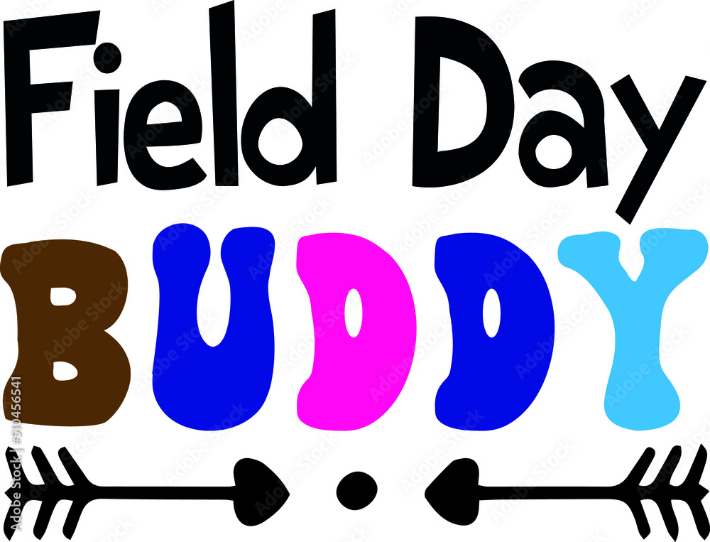 Field Day crafts cutting files,Field Day Buddy. The design comes filled