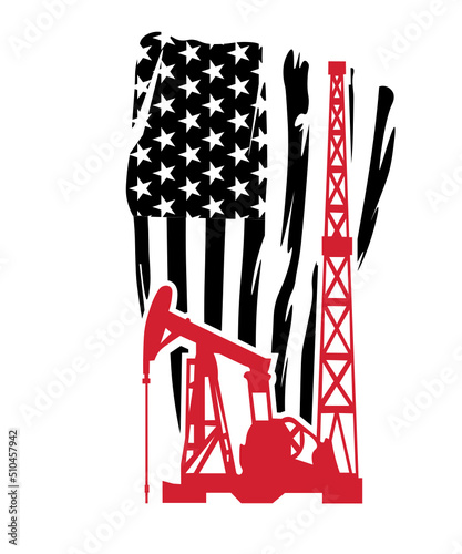 Oilfield flag svg, Oilfield worker svg, American flag Oilfield svg, Oilfield svg, USA flag Oilfield, Oilfield flag, oilfield worker svg, oil
