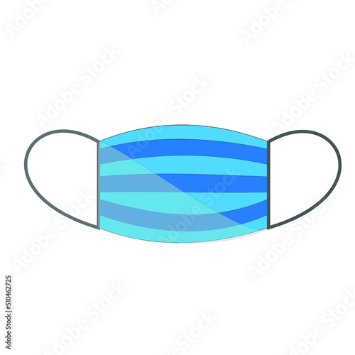 mask design template illustration